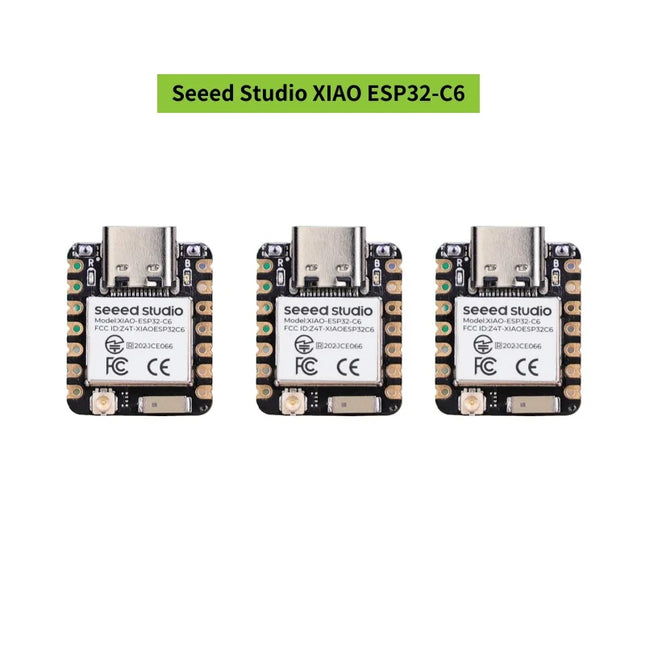 ESP32C6 mini development board XIAO esp32 c6-2.4 GHz WiFi6,BlE5.3,Zigbee Thread (802.15.4)ESP Rain Maker,AWS IoT,Microsoft Azure