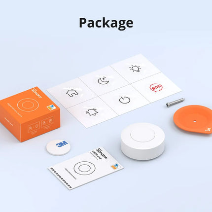 SONOFF SNZB-01P Smart Zigbee Wireless Switch 1-10PCS Smart Scene via eWeLink Two-Way Control with TX Ultimate NSPanel Pro Switch