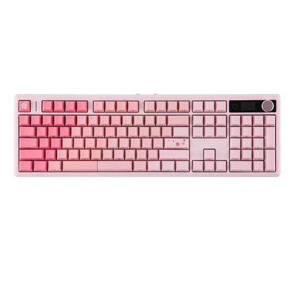 EPOMAKER TH108 V2 PRO 100% ANSI US Layout Wired/Bluetooth/2.4Ghz Wireless Mac Modifier Mechanical Keyboard with Screen & Knob