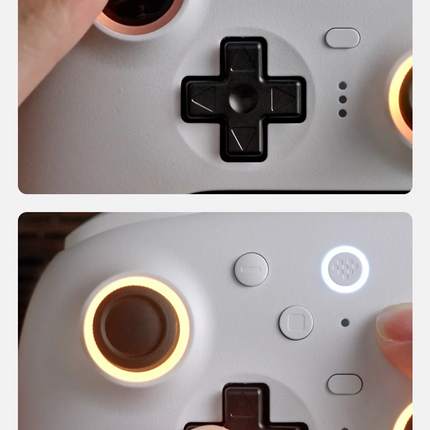 8BitDo Ultimate 2 Bluetooth Gaming Controller for Switch 2,1& Windows PC with TMR Joysticks, Switchable Triggers, Motion Control