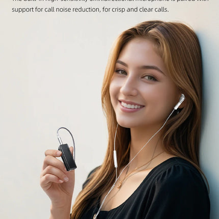 FiiO BTR11 Bluetooth 5.3 Receiver LDAC 3.5mm Wireless Audio Headphone Amplifier Adapter