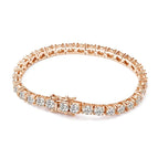 All zircon / Rose gold color / 3mm 18cm