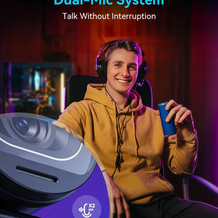 Webcam 4K Streaming Web Camera 1080P 60FPS USB Camera EMEET S600 Autofocus Living Stream Camera With Mics for Tiktok/YouTube