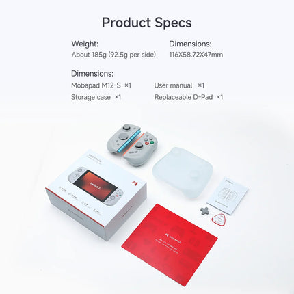 MOBAPAD M12 S/HD Gaming Controller for Nintendo Switch 2 with TMR Sticks, Mechanical Buttons Joypad for Switch2 Console