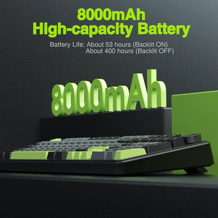 AULA F99 PRO Wireless Gaming Mechanical Keyboard Tri Mode Hot Swappable 99 Keys Gasket Structure Custom Keyboard with Media Knob