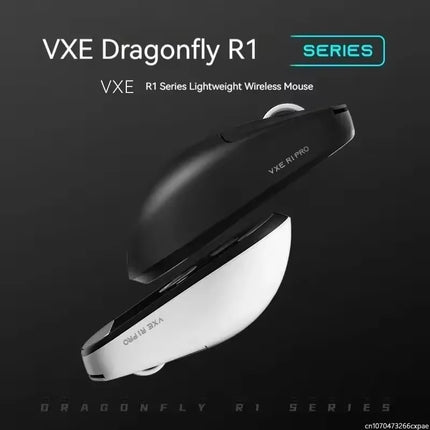 ATK VXE Dragonfly R1 Mouse of The Game E-Sports Long Battery Life Paw3395 Lightweight Ergonomic Three-Mode Bluetooth Mouse