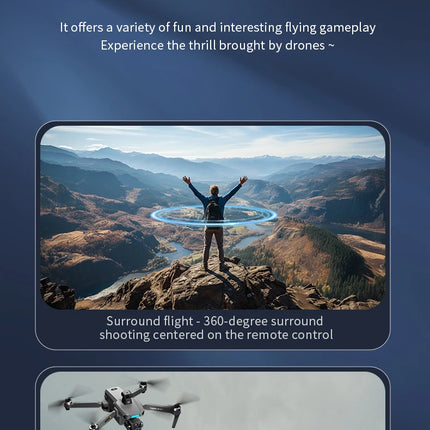 S880 MAX Professional GPS Drone With 8K HD Camera Screen Remote 3 Axis Gimbal Obstacle Avoidance FPV Brushless RC Quadcopter Toy