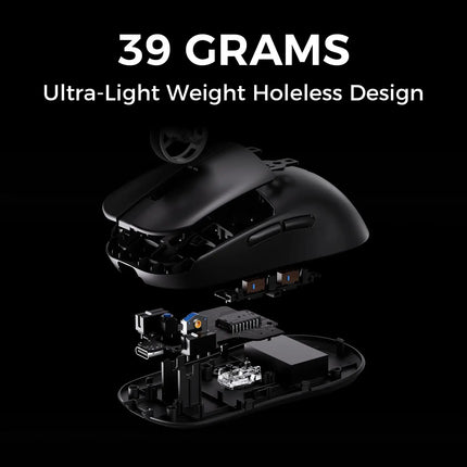 MCHOSE L7 Wireless Gaming Mouse L7 Ultra PAW3395 26K Sensor Dual 8K Polling 39g Ultra-Lightweight2.4GHz RF/BT/Wired Tri-Mode