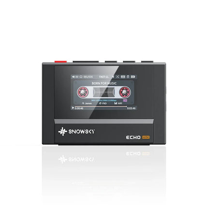 FiiO/SnowSky Echo MP3 Mini Music Player Playback 3.5mm/4.4mm Headphones Output Bluetooth HiFi Pure Music Player Custom Gifts