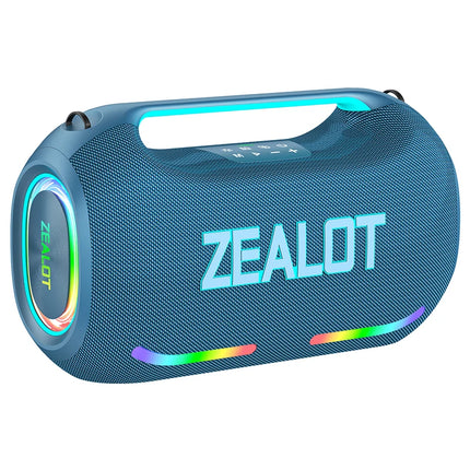 ZEALOT ZE41 250W Bluetooth Subwoofer | 48000mAh Long-Lasting Battery, RGB Lights, OTG Recording, Smart APP Control