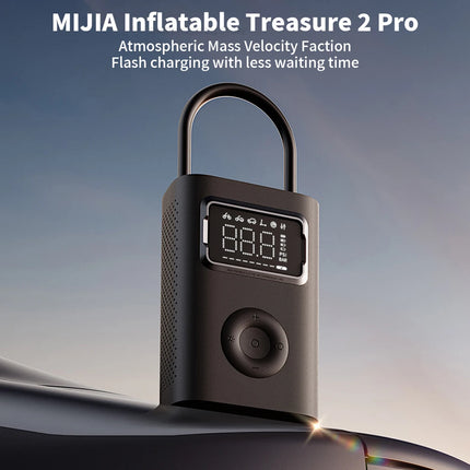 New MIJIA Air Pump 2 Pro Portable Electric Air Compressor Mi Inflatable Treasure 150psi High Pressure Motorcycle Car Soccer