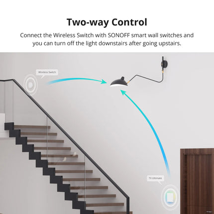 SONOFF SNZB-01P Zigbee Wireless Switch Button Smart Scene Switch Home Automation Control for EWeLink APP Alexa SmartThings