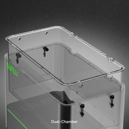 SUNLU E2 3D Filament Dryer Support 1KG Or 3KG PLA PETG PLA + Up to 110℃ Max Capacity 372×192mm×186mm