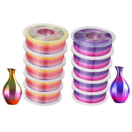 JAYO 10 Rolls PLA Plus / PETG / High Speed Matte PLA / PLAFilament 175mm No Bubbles Smooth Multiple Colors Optional for 3D Print