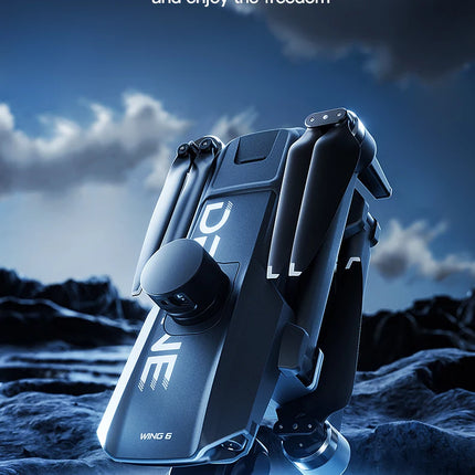 Wing 6 GPS Aerial Photography Fishing Drone 8K Camera Anti-Strong Wind Lifting Avoid Obstacles 360° 800M High One-Key Return