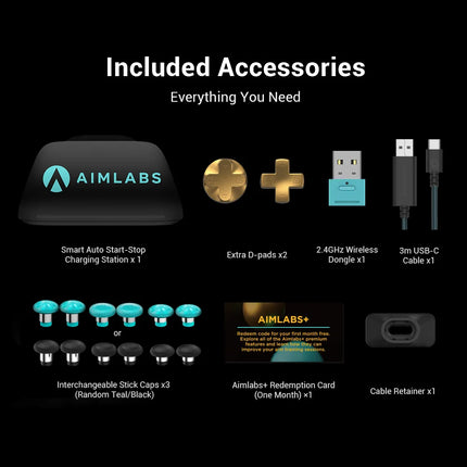 GameSir G7 Pro 8k PC Aimlabs Edition Wireless Controller for FPS Esport Gaming with Motion Control Hall Trigger TMR Strick Gen-2