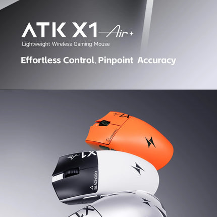 ATK Blazing Sky X1V2/X1 Air+ Wireless Mouse Dual Mode Paw 3950ultra 8k Return Rate Custom Ergonomics E-Sport Gaming Ofiice Mouse
