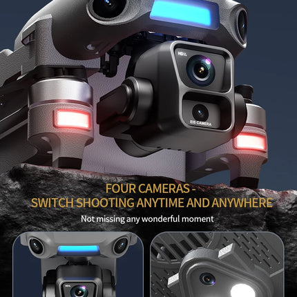 S880 MAX Professional GPS Drone With 8K HD Camera Screen Remote 3 Axis Gimbal Obstacle Avoidance FPV Brushless RC Quadcopter Toy