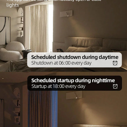 Zemismart Zigbee DIY Name Switch Smart US Touch Light Switch with Horizontal Display Screen Work with Tuya App Alexa Google Home