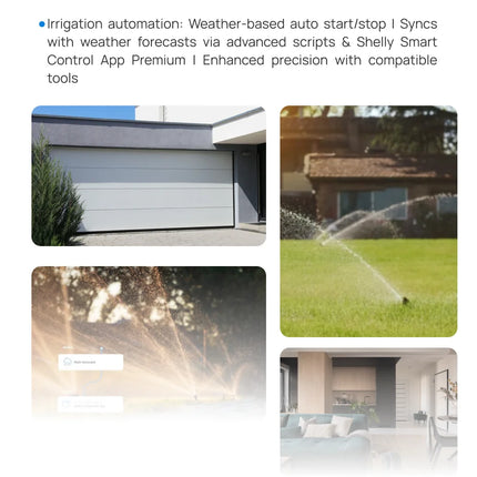 Shelly 1 Mini Gen4 Zigbee Dry Contac Matter Smart Home WiFi Smart Garage Door Smart Life Control Alexa Google Home HomeKit