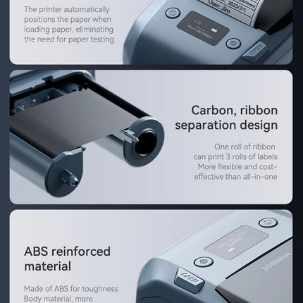 Niimbot M2 Thermal Transfer Label Printer 300 DPI High Definition Wireless 20-50 MM Print Width Label Maker Support Phone/PC