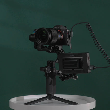 FeiyuTech SCORP Mini 3 Pro Camera Gimbal Stabilizer, AI Tracking, Detachable Handle, Vlogging, Mirrorless Action Cameras, Phones