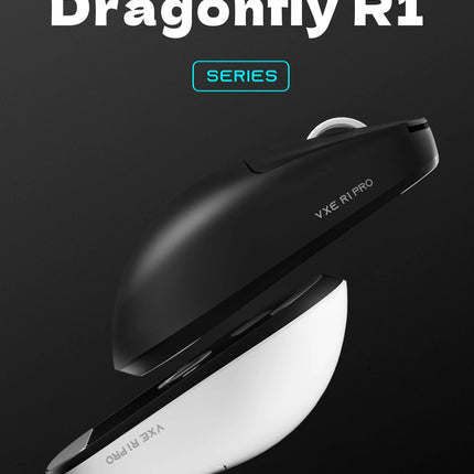 ATK VXE Dragonfly R1 Mouse of The Game E-Sports Long Battery Life Paw3395 Lightweight Ergonomic Three-Mode Bluetooth Mouse