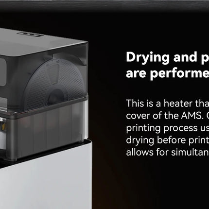 SUNLU AMS Heater 3D Filament Dryer Enables Simultaneous Printing & Drying Easy Installation Compatible with Bambu Lab AMS Gen 1