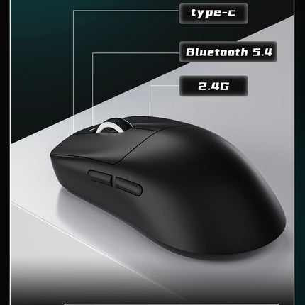 ATK VXE Dragonfly R1 Mouse of The Game E-Sports Long Battery Life Paw3395 Lightweight Ergonomic Three-Mode Bluetooth Mouse