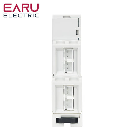 EARU Tuya Smart WiFi Energy Meter 100A with 5 CT Clamp for Solar PV System Power Production Consumption Bidirectional Monitoring