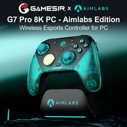 GameSir G7 Pro 8k PC Aimlabs Edition Wireless Controller for FPS Esport Gaming with Motion Control Hall Trigger TMR Strick Gen-2