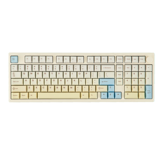 EPOMAKER Galaxy100 Lite QMK/VIA 96% ANSI US Layout Gasket Hot-Swap Wired/2.4GHz/BT Wireless 1800 Aluminum Mechanical Keyboard