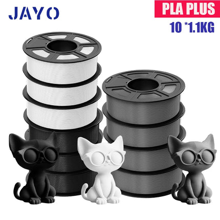 JAYO petg/PLA PLUS/High speed matte PETG /PLA filament 175mm no bubbles smooth multiple colors optional for 3D printing 10Rolls