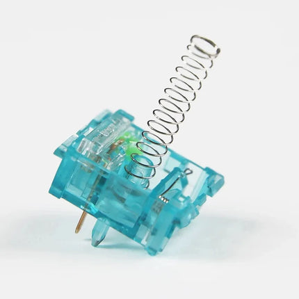 Kailh BOX Summer Switch 5 Pins Clicky Tactile Switches DIY Mechanical Gaming Keyboard Sound Crisp 55gf Factory Lubed Custom Kit