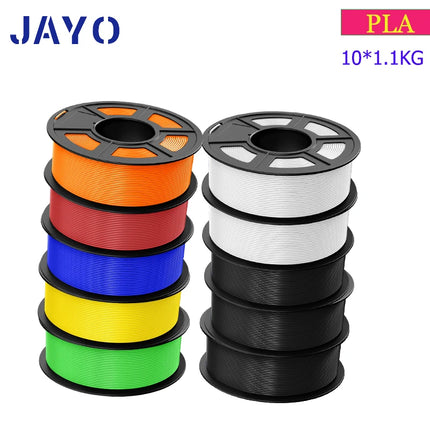 JAYO petg/PLA PLUS/High speed matte PETG /PLA filament 175mm no bubbles smooth multiple colors optional for 3D printing 10Rolls