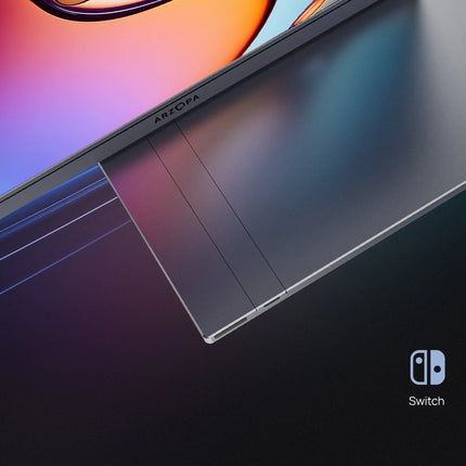 ARZOPA 16.1'' 2.5k Portable Monitor 180hz IPS 16:10 100%sRGB External Monitor for Laptop PS4/5 Switch MAC With HDMI/USB C Z3FC