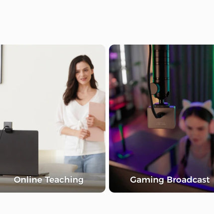 OBSBOT Meet SE 1080P 100FPS Webcam for PC, AI Framing Streaming Camera with 1/2.8" Sensor, Beauty Mode, Gesture Control, HDR