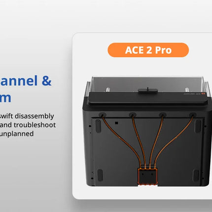 Anycubic ACE 2 Pro For Kobra X/Kobra S1/Kobra S1 Max/Kobra 4/Kobra 3 Max Filament Box Auto Drying Filament