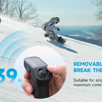 FeiyuTech SCORP Mini 3 Pro Camera Gimbal Stabilizer, AI Tracking, Detachable Handle, Vlogging, Mirrorless Action Cameras, Phones