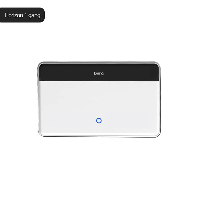 Zemismart Zigbee DIY Name Switch Smart US Touch Light Switch with Horizontal Display Screen Work with Tuya App Alexa Google Home