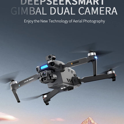 S880 MAX Professional GPS Drone With 8K HD Camera Screen Remote 3 Axis Gimbal Obstacle Avoidance FPV Brushless RC Quadcopter Toy